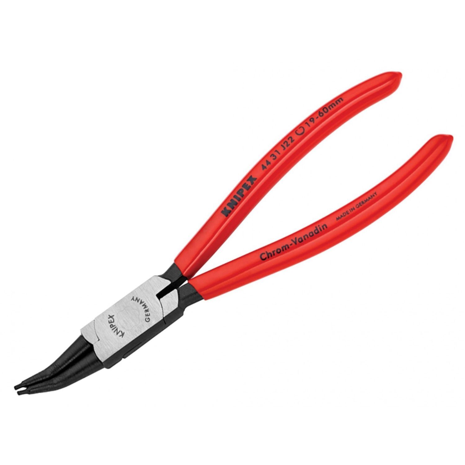 Knipex 44 31 Internal 45 Bent Circlip Pliers B - Multi Colour