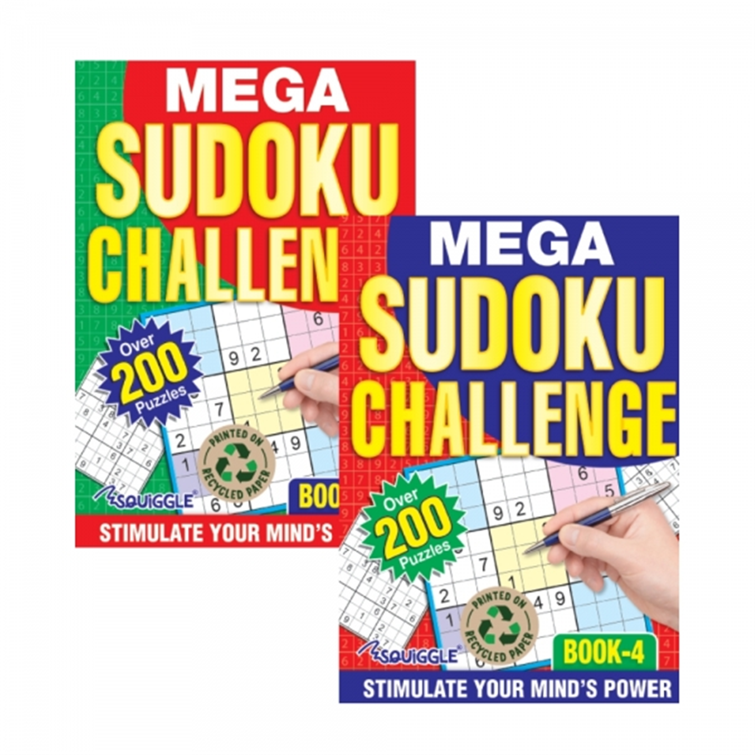 Martello Single A5 Sudoku Book - Red