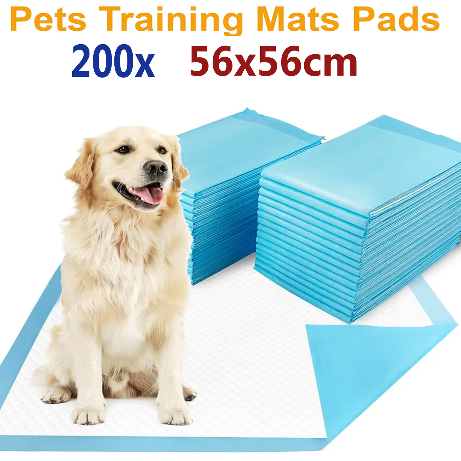 Atek Puppy Training Pads 200 Pack - Blue