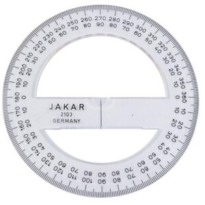Protractor 360 Degree - 100mm