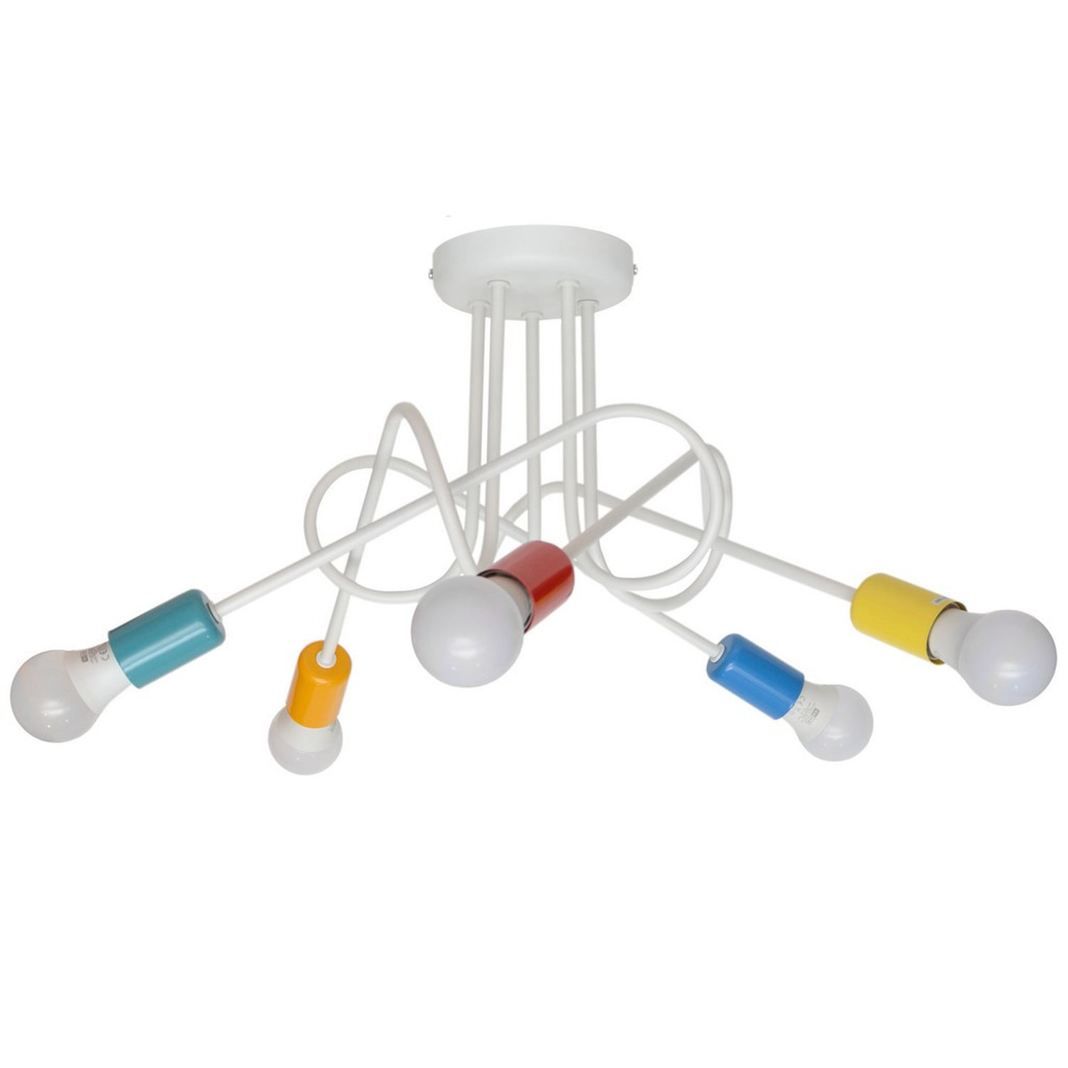 Helam Lighting Oxford Ceiling Light Multi-Coloured