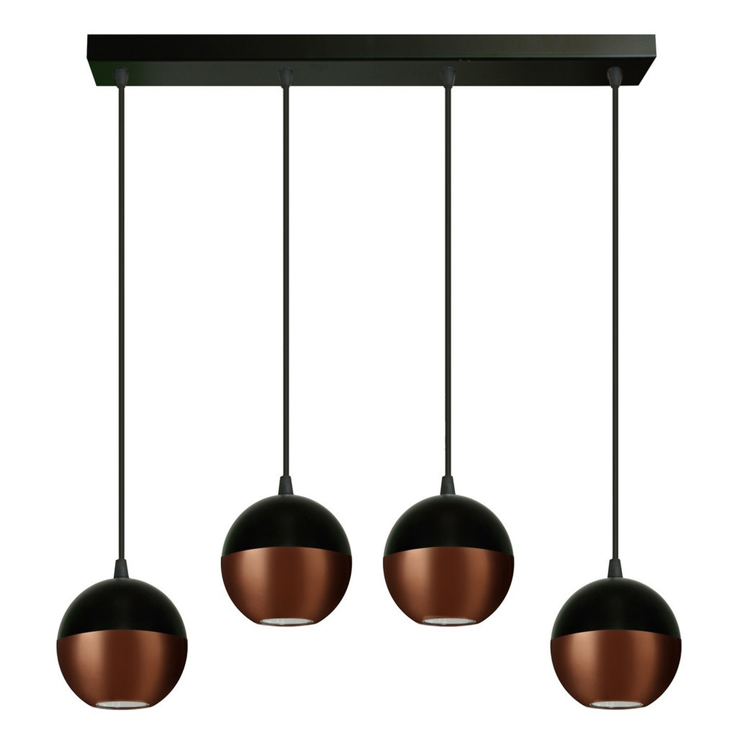 Helam Lighting Midway Pendant Light Black