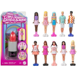 Barbie Mini BarbieLand Fashionistas Doll in Lipstick Tube, HYF19