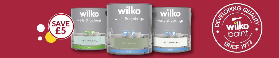 wilko paints paint
