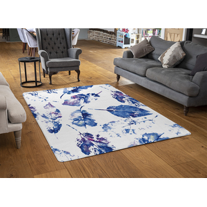 Autumn Leaves Background Designer Rug