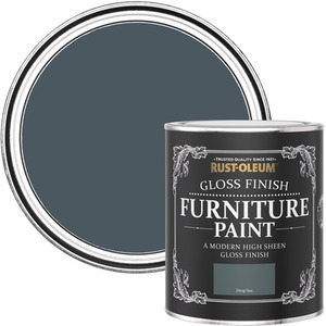 Rust-Oleum Gloss Furniture Paint Deep Sea