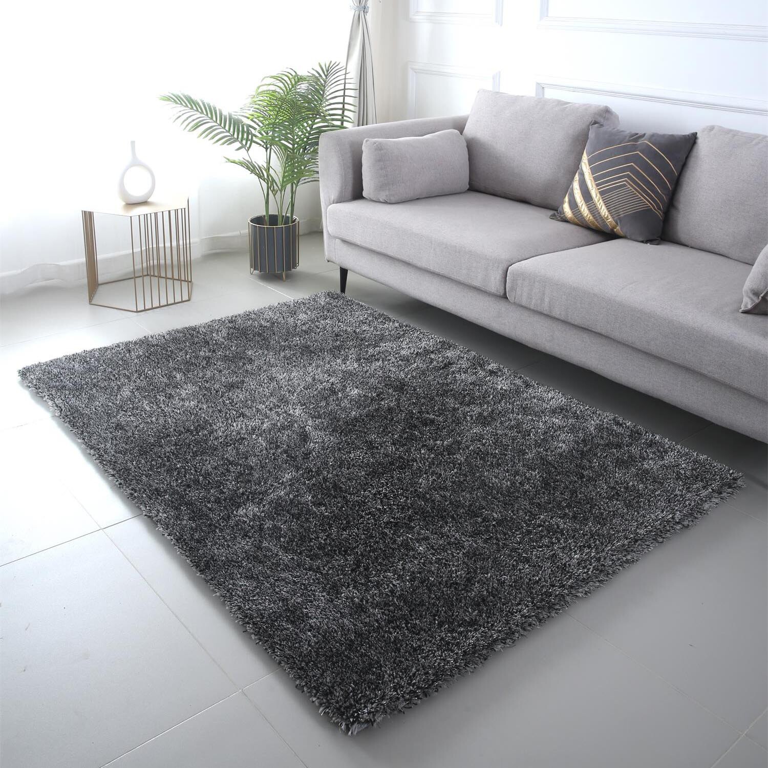 Maison Rug - Mixed Grey / 140cm thumbnail