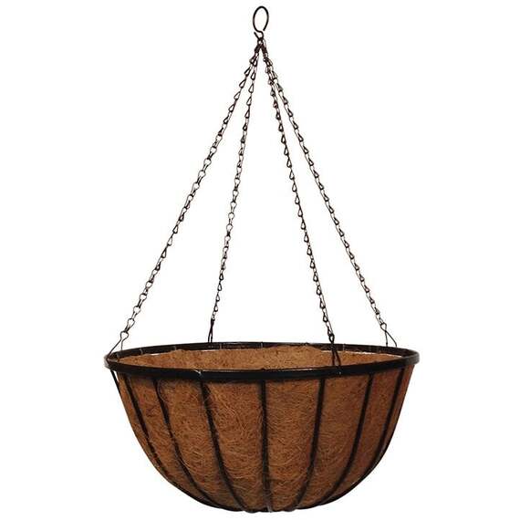 Hanging Basket Cauldron Planter