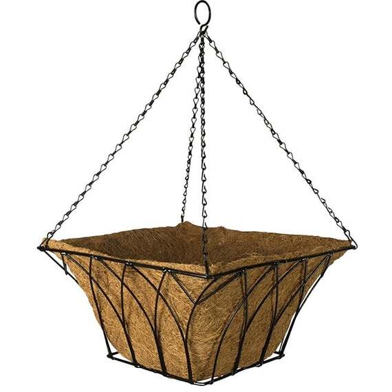 Gothic Hanging Basket - Square