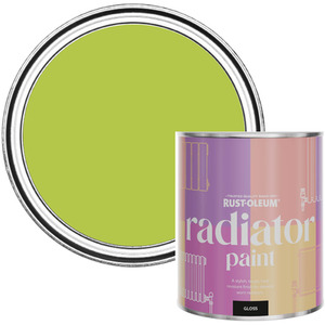 Rust-Oleum Radiator Paint in Gloss Finish - Key Lime 750ml