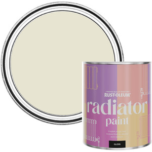Rust-Oleum Radiator Paint in Gloss Finish - Oyster 750ml