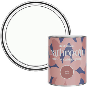 Rust-Oleum Bathroom Wood  Cabinet Paint in Satin Finish - Moonstone 750ml
