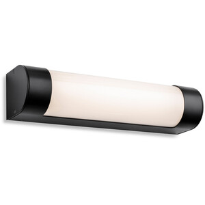 Lima Bathroom LED Wall Light 300mm Black IP44