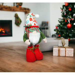 Christmas Light Up Gonk with Extending Legs
