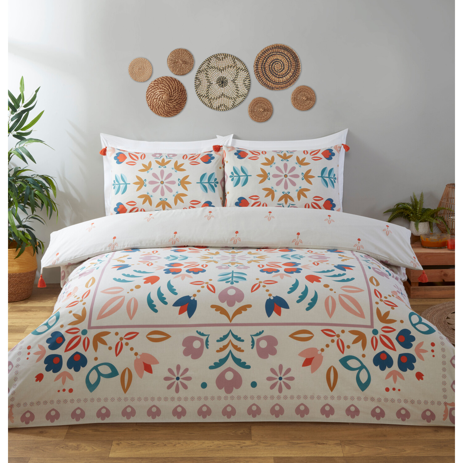 Amari Floral Duvet Set - Superking