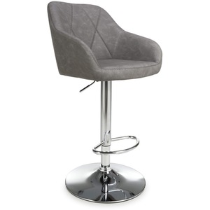 Serena Leather Effect Bar Stool