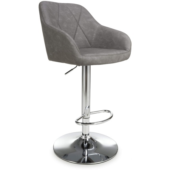 Serena Leather Effect Bar Stool