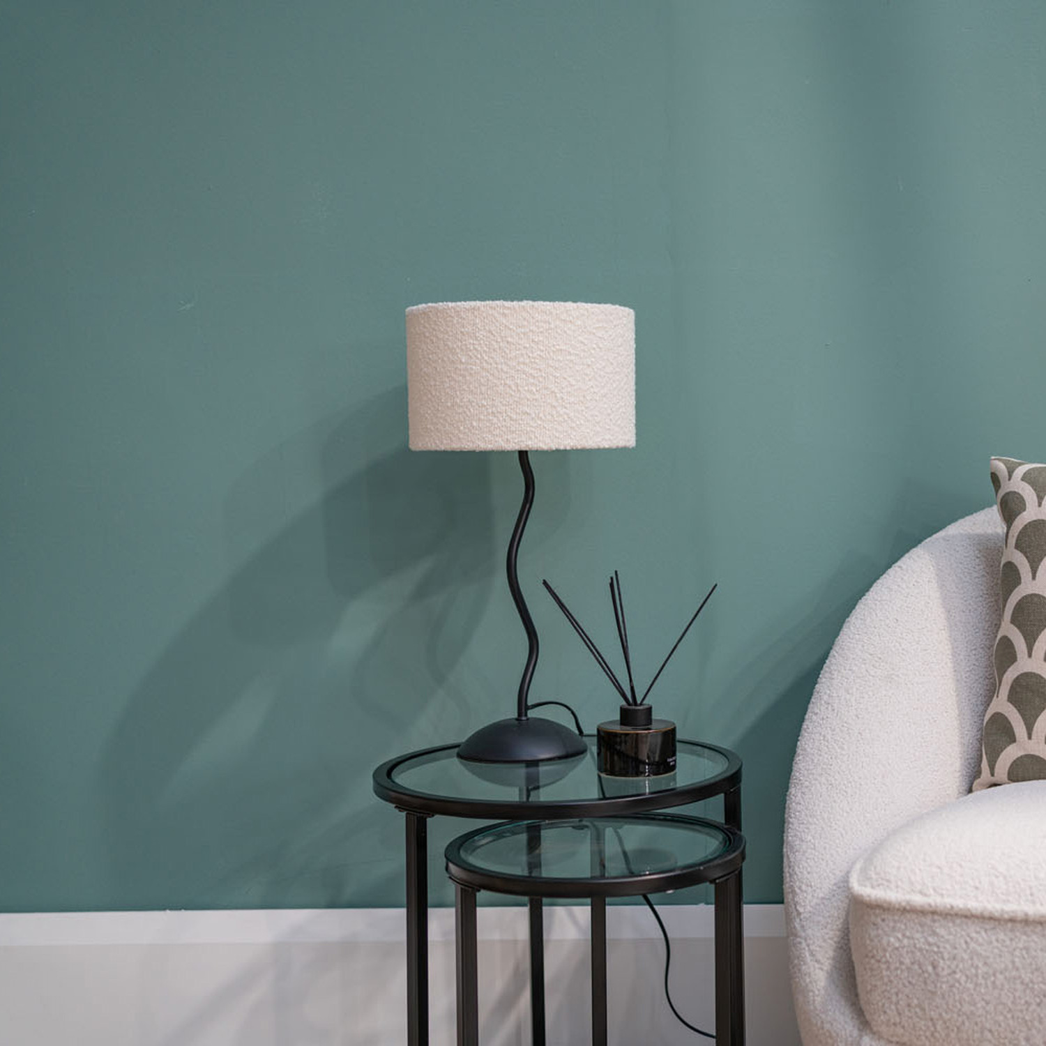 Image of Wiggle Table Lamp - Black /&hellip;