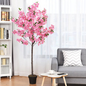 Artificial Cherry Blossom Tree in Pot