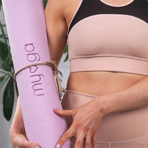 Lilac Myga Entry Level Yoga Mat shot 5195642