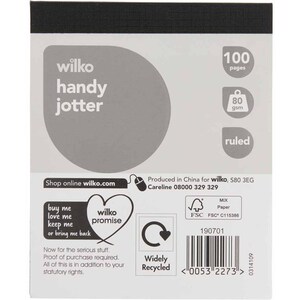 Ruled Pages Handy Jotter Pad