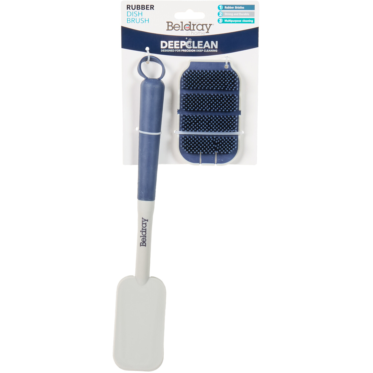 Image of Beldray Deep Clean Rubber Dish Brush