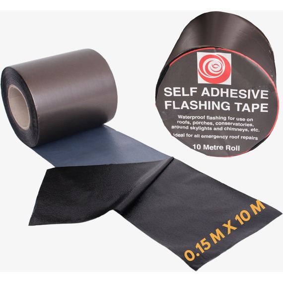 Flashing Tape Repair Roof Leaks, Waterproof Self Adhesive 10M Lead Flashing Roll