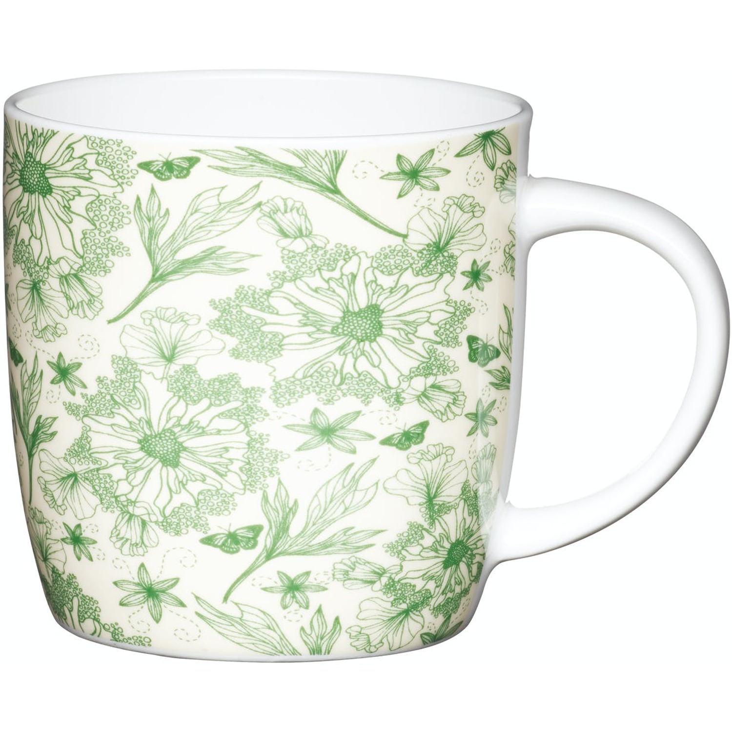 Image of KitchenCraft Set of Four China Botanical&hellip;