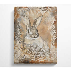 Bunny Design Canvas Print