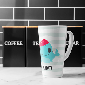 Ahoy! Whale Latte Mug
