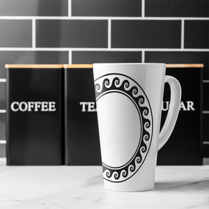 Decorative Egyptian Latte Mug