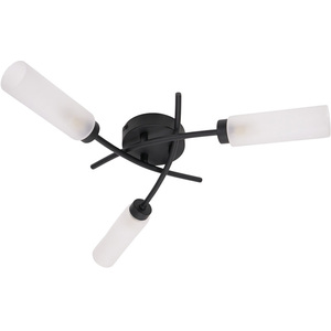 Maya Curved 3 Way Flush Ceiling Light