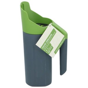 1L Portable Seed Spreader Handheld Tool for Small Yards and Gardens
