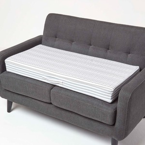 Quilted Cotton 2 Seater Orthopaedic Booster Cushion Cover