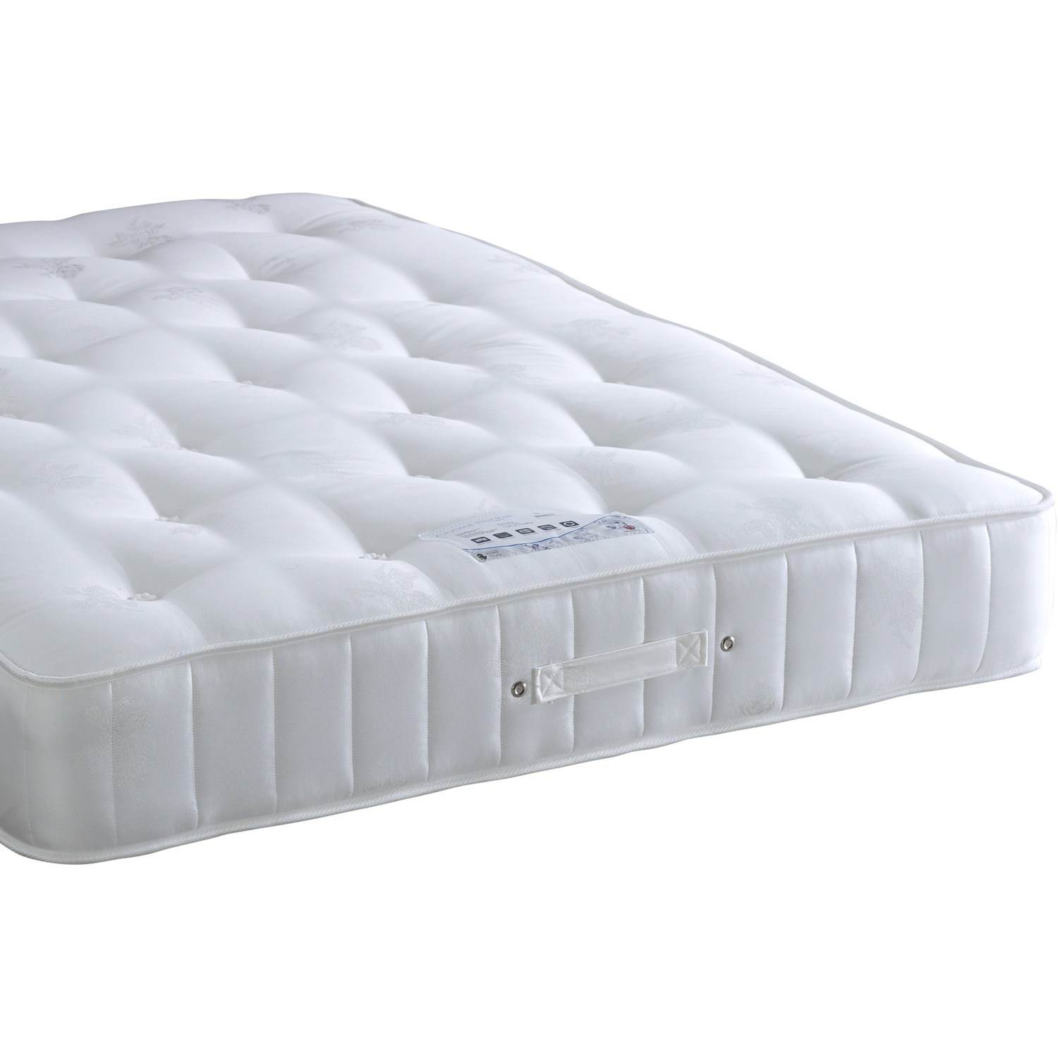 Crystal 1400 Pocket Sprung Mattress - White Superking
