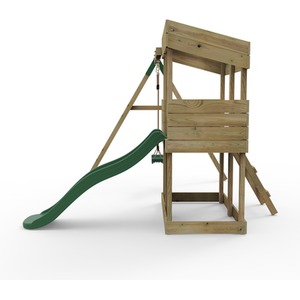 Arches / 222cm Wooden Lookout Tower Playhouse with 6ft Slide shot 7756859