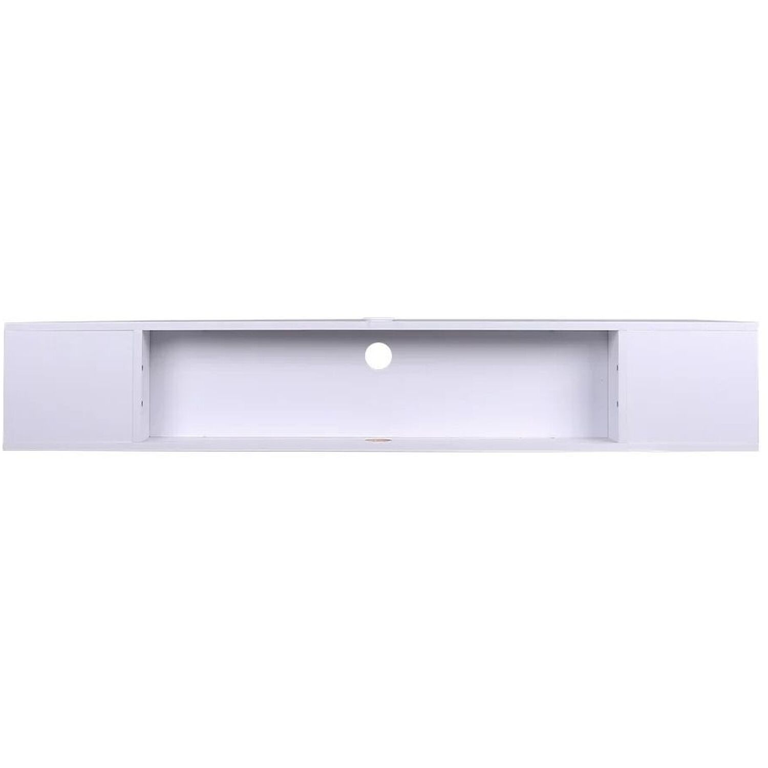 135cm Sideboard Tv Stan Easy Cable Access - White