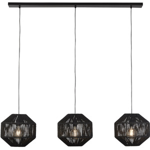 Wicker 3 Light Bar Pendant