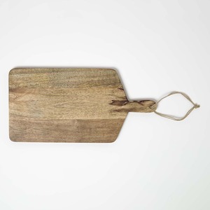 Etched Heart Mango Wood Chopping Board