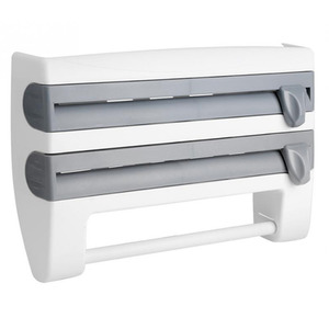 Cling Film and Foil Dispenser with Kitchen Roll Holder
