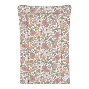 Baby Changing Mat with Raised Edges - Garden Flowers