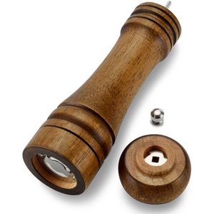 Oak wood pepper mill