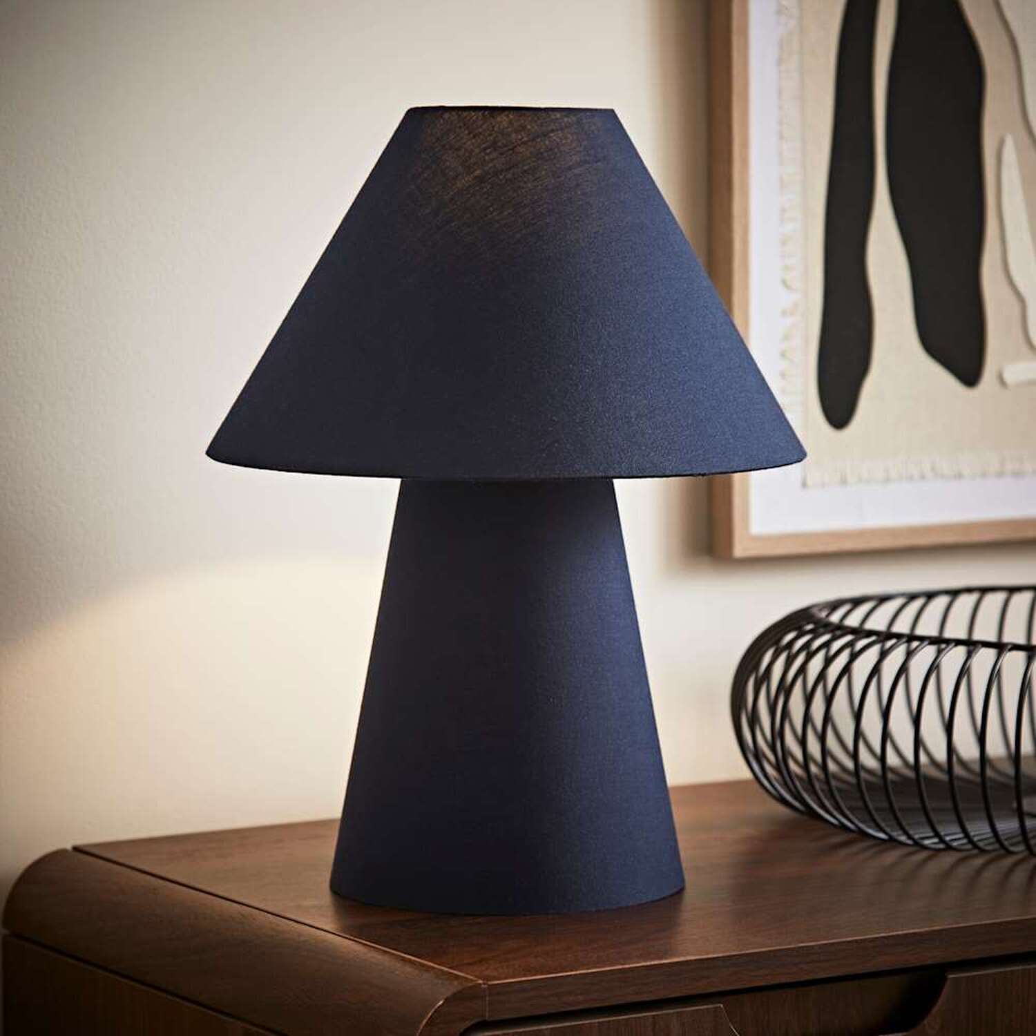 Image of Freddie Tapered Shade Table Lamp -&hellip;