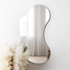 Lesina - Frameless Pond Mirror for Wall Mounting 120x70cm