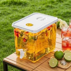 Livingandhome 10L Plastic Fridge Water Dispenser with Tap