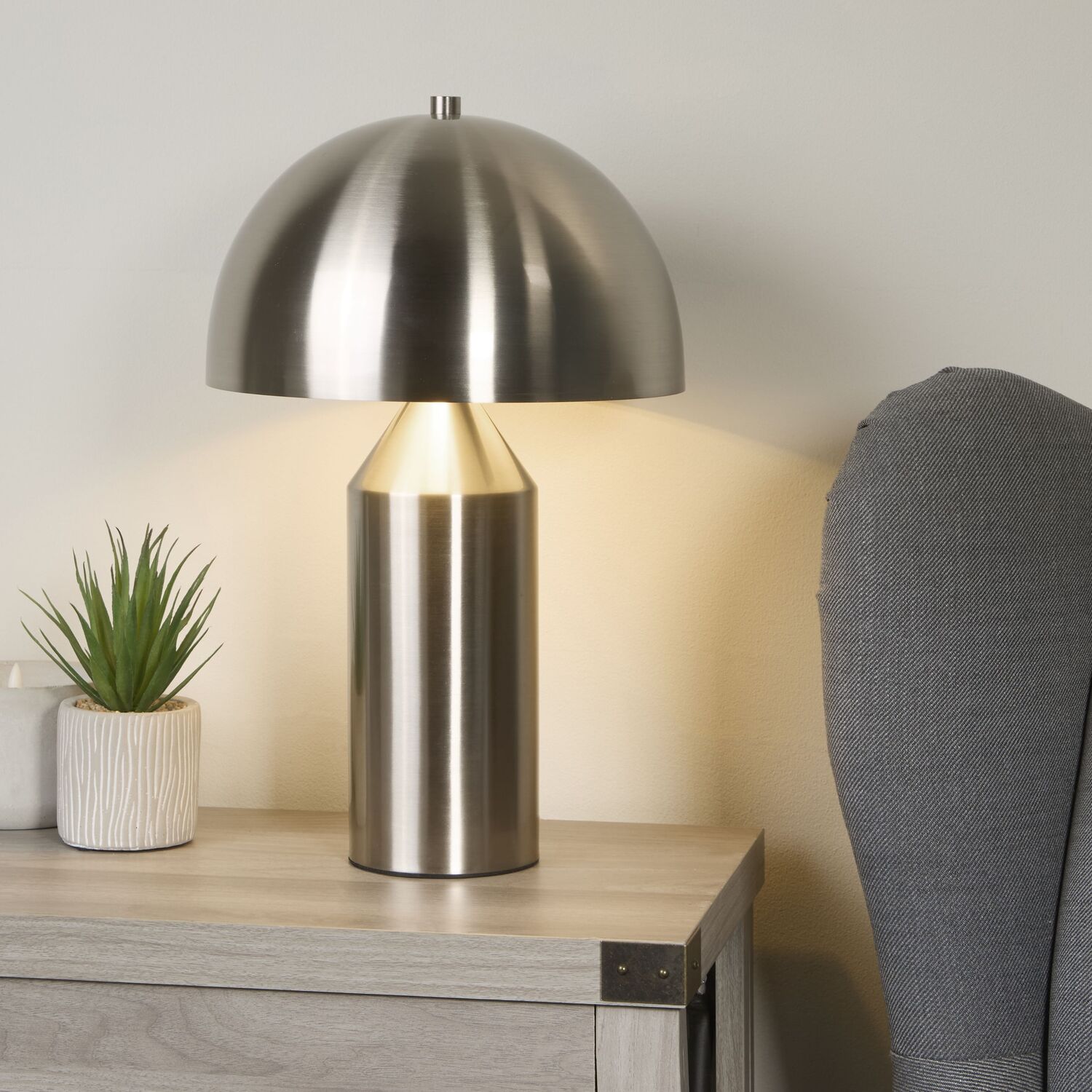 Image of Elias Table Lamp - Silver