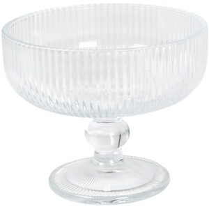 Ribbed Coupe Glass