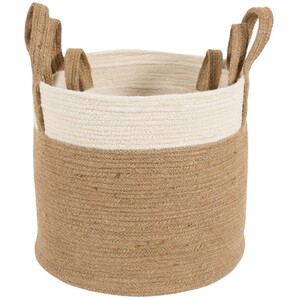 Set of 3 Woven Storage Baskets