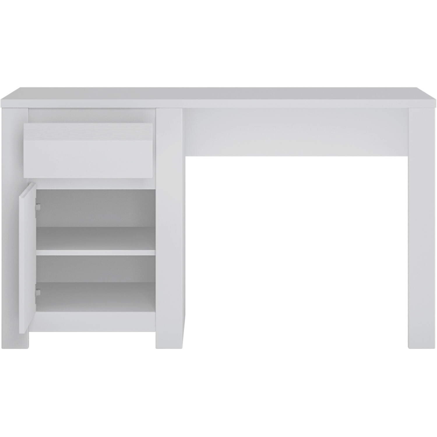 Novi Study Desk - Alpine White
