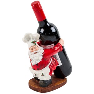 Chef Santa Wine Bottle Holder